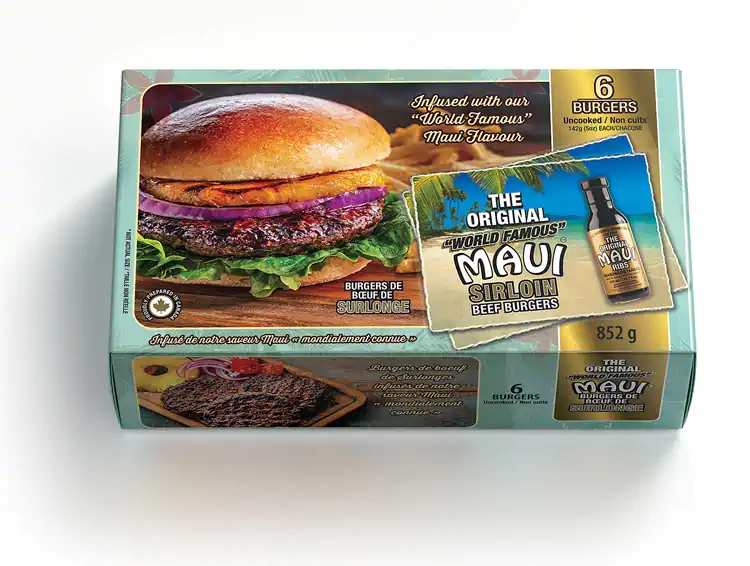 Maui Sirloin Burgers