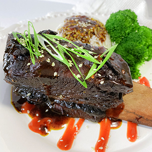The Original Maui Asian style Braised beef short ribs