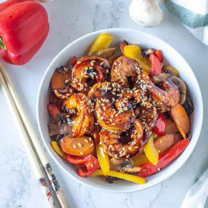 The Original Maui Prawn Bowl