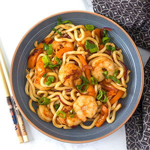 The Original Maui Prawn Yaki Udon